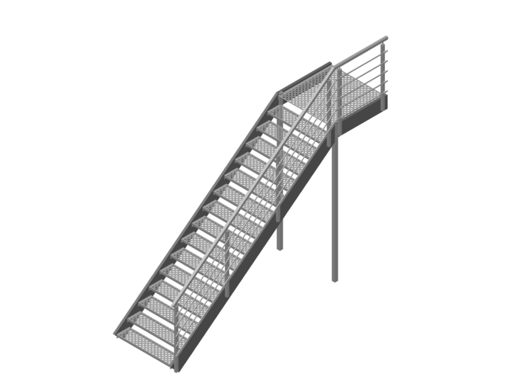 Außentreppen, Metalltreppen, Verzinkte Treppe | Aussen-Treppe.at